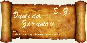 Danica Ziramov vizit kartica